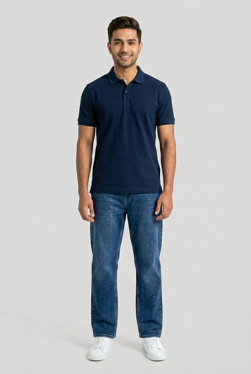Blue Denim Washed Jeans-thumbmail-8