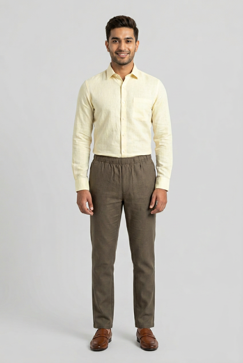 Linen Trouser Semi fit-thumbmail-20