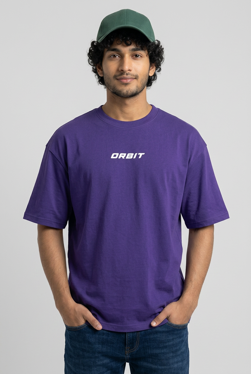 Lavender Printed T-Shirt