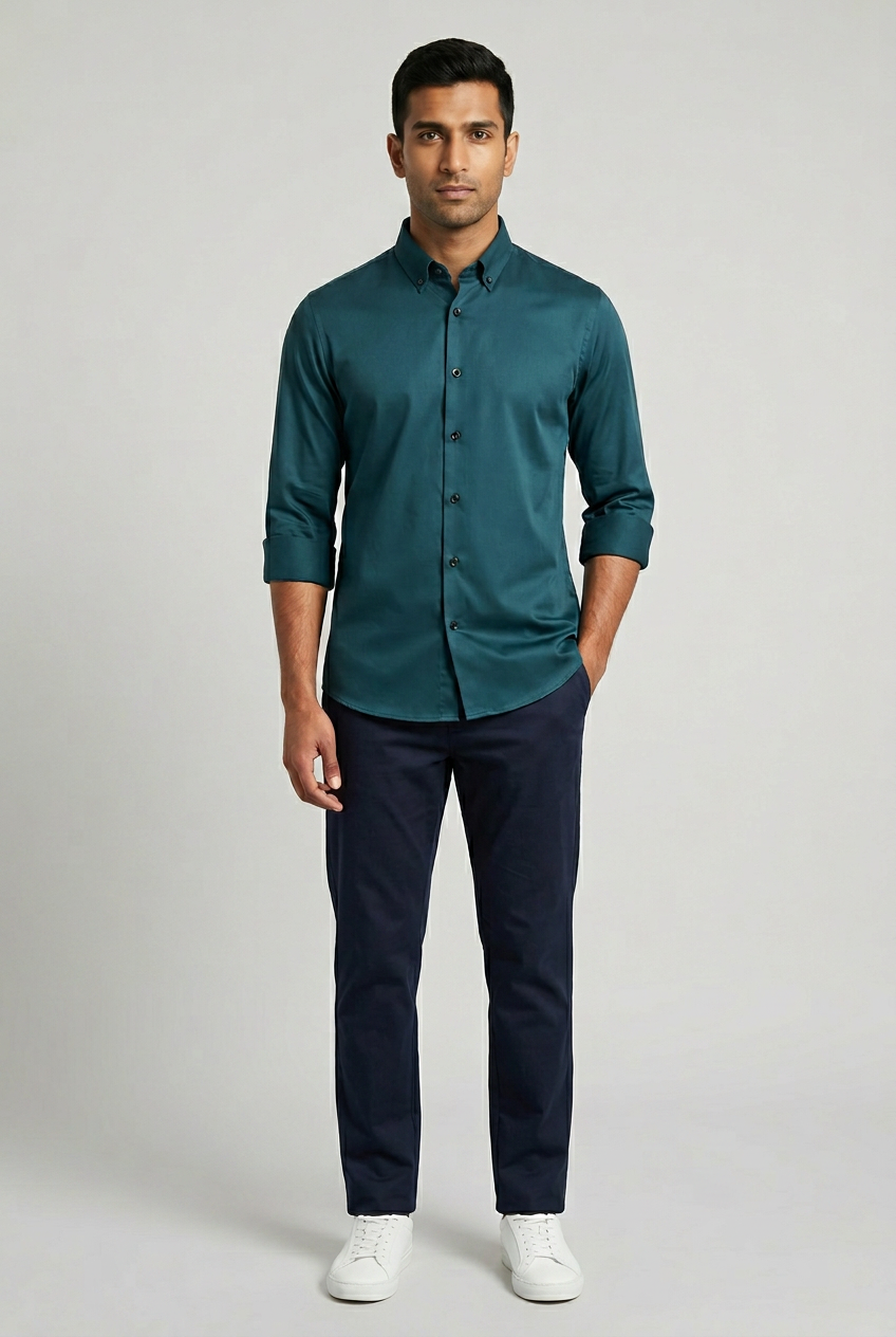 Full Sleeve Satin Shirt-thumbmail-14