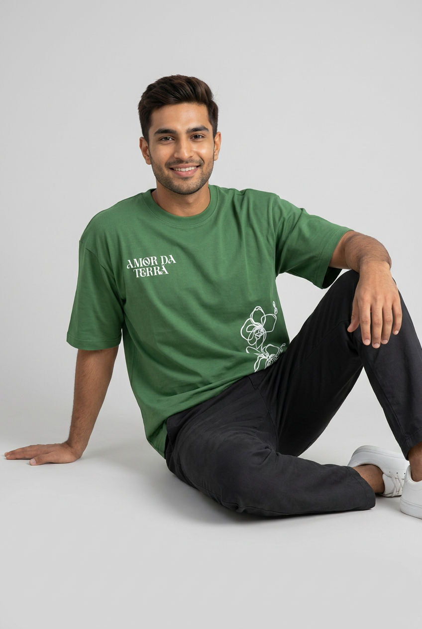 Green Printed T-Shirt-thumbmail-3