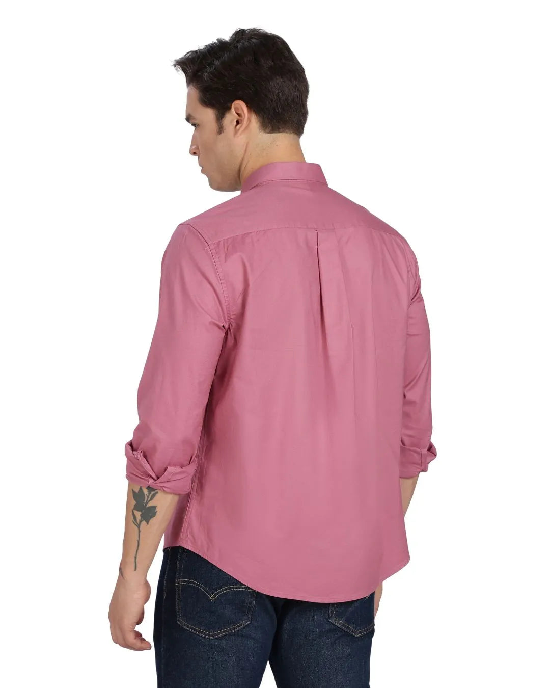 Dusty Pink Oxford Shirt