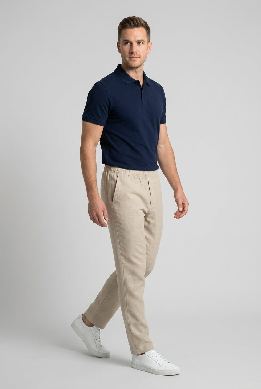 Linen Trouser Semi fit-thumbmail-2