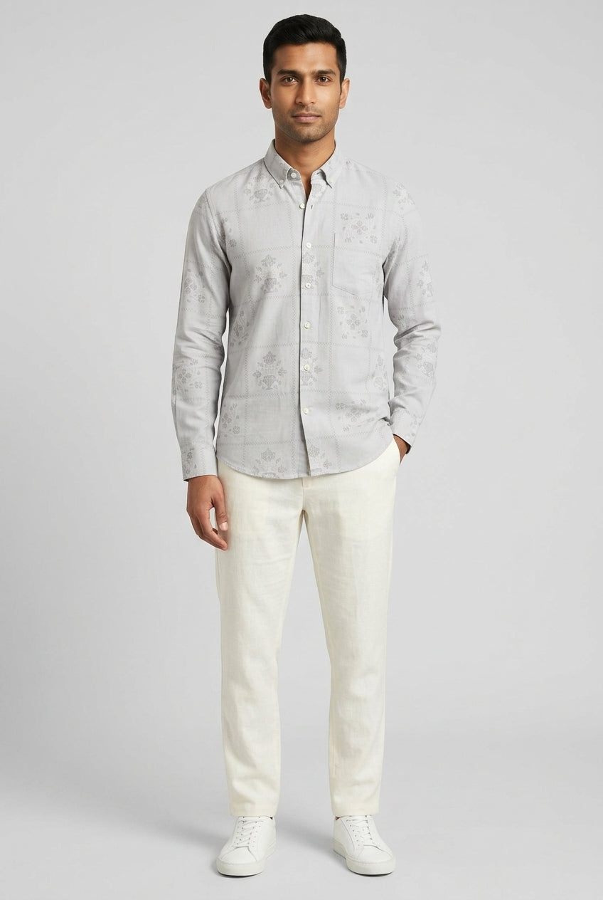 Ash Printed Shirt