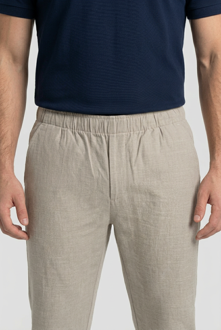 Linen Trouser Semi fit-thumbmail-3