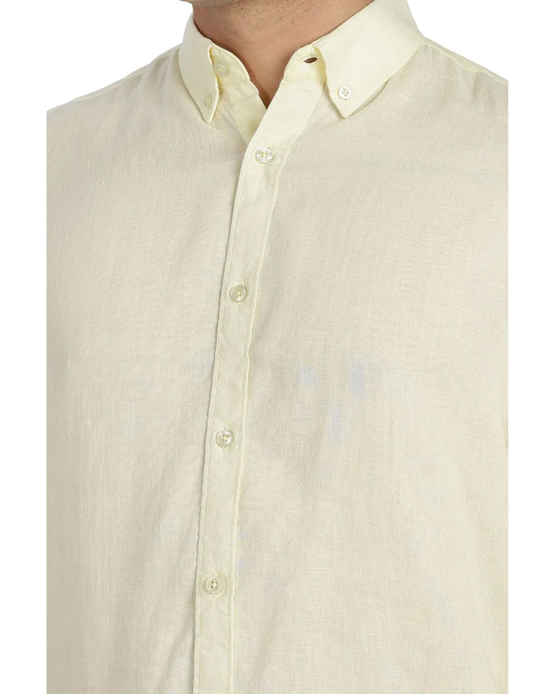 Yellow Linen Shirt-thumbmail-4