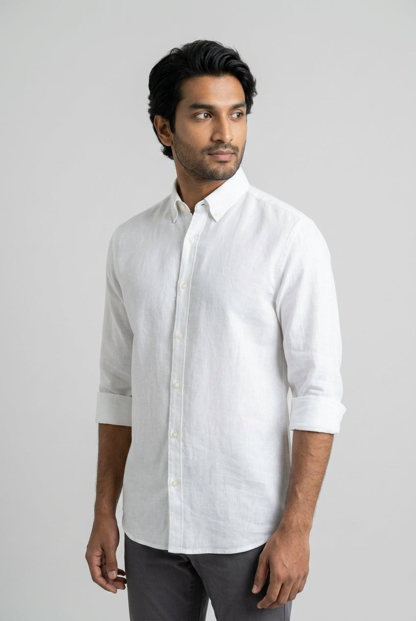 White Linen Shirt-thumbmail-3