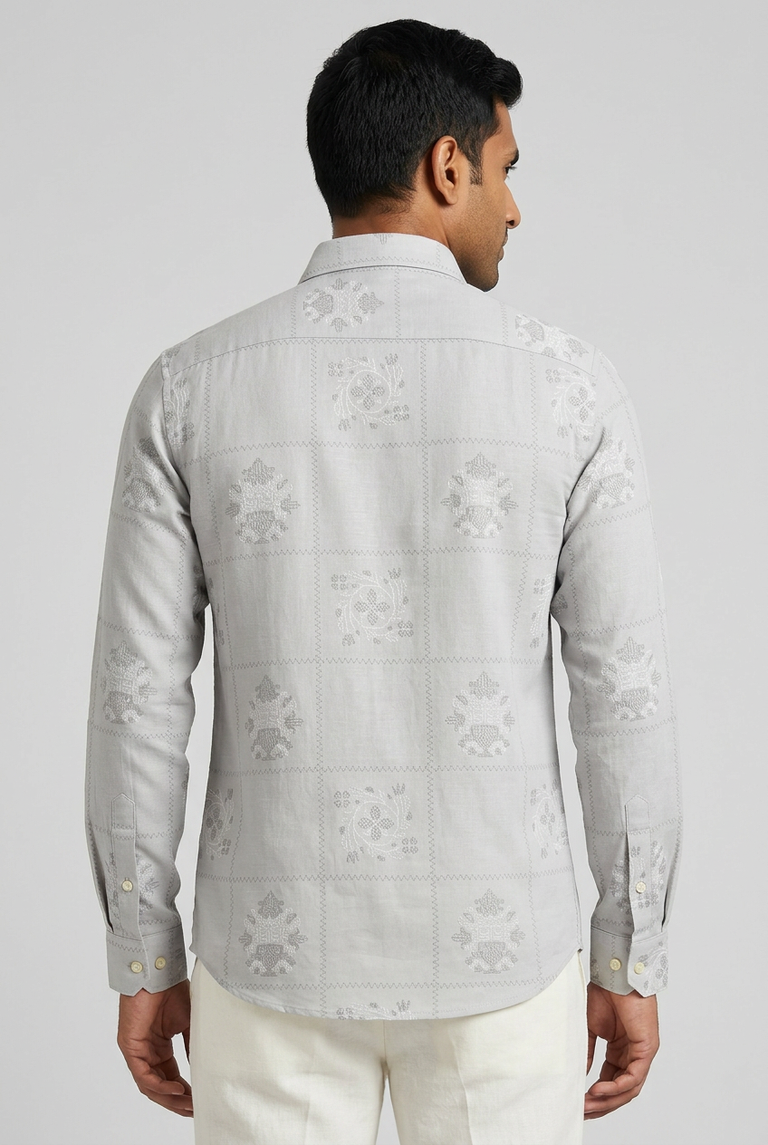 Ash Printed Shirt-thumbmail-4