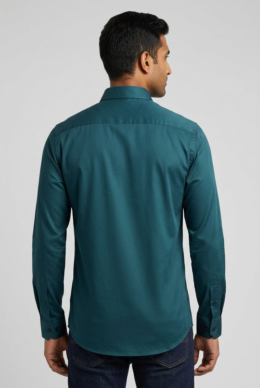 Full Sleeve Satin Shirt-thumbmail-16