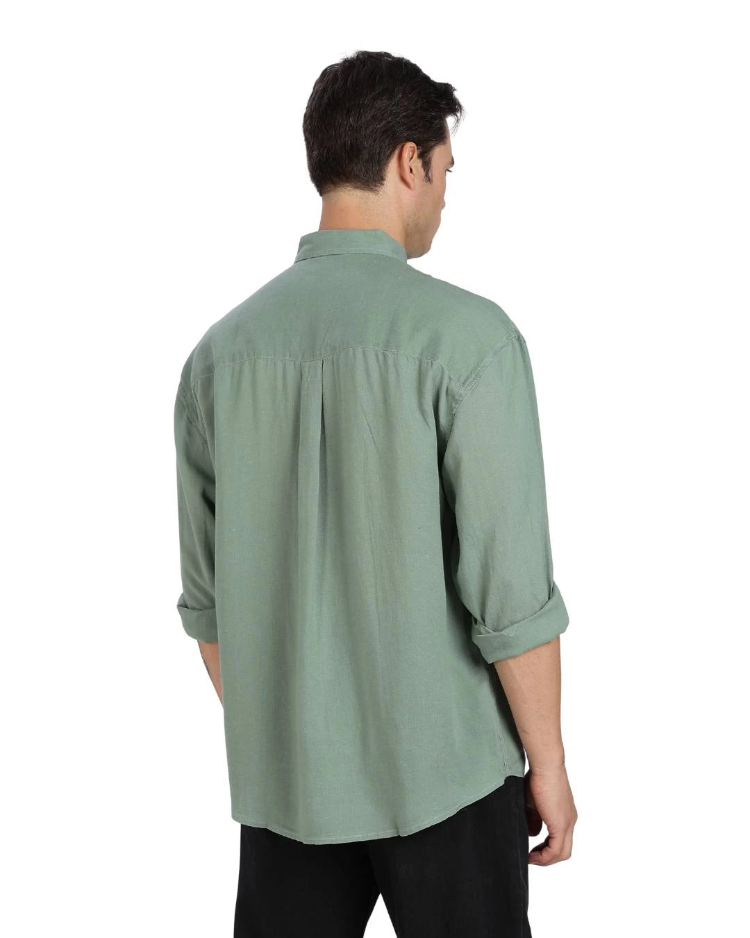Green Linen Shirt-thumbmail-5