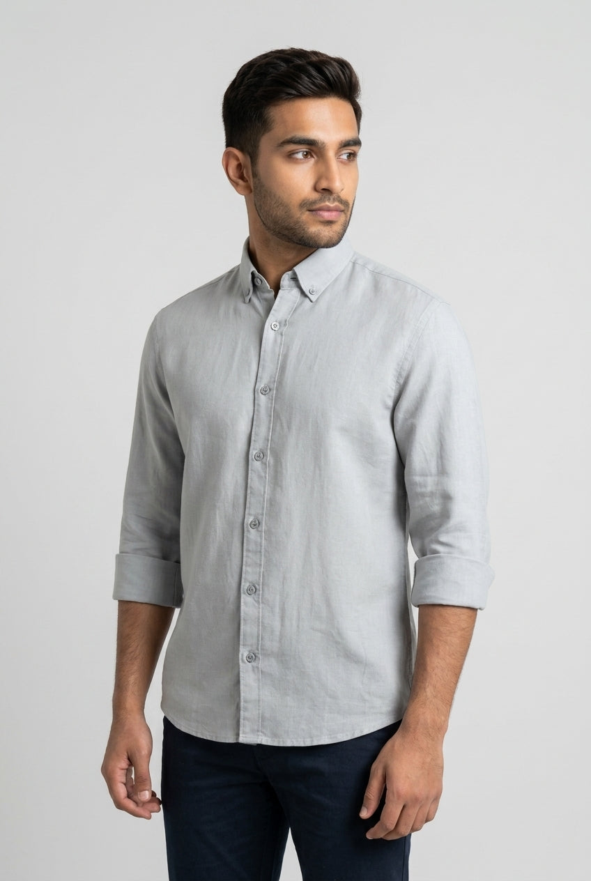 Ash Linen Shirt-thumbmail-4