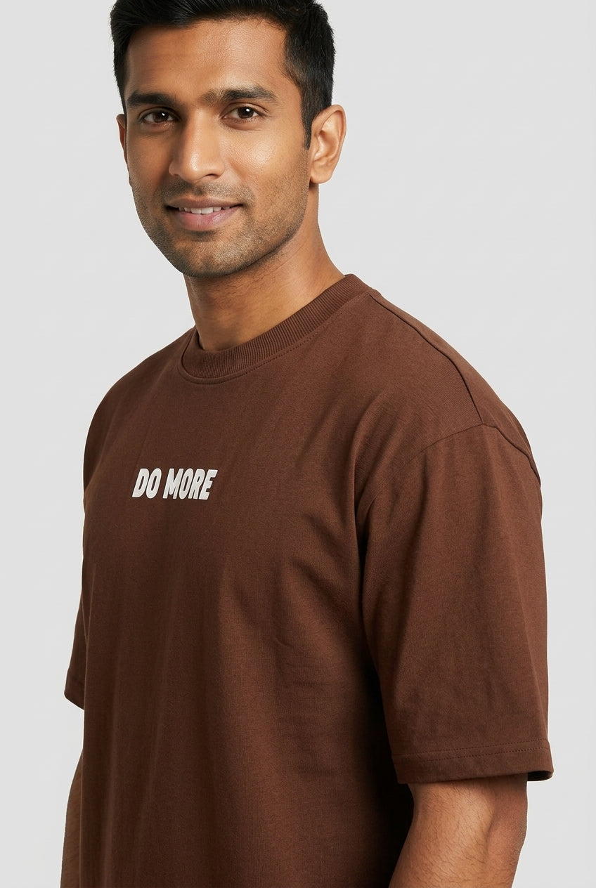 Coffee Brown Printed T-Shirt-thumbmail-6