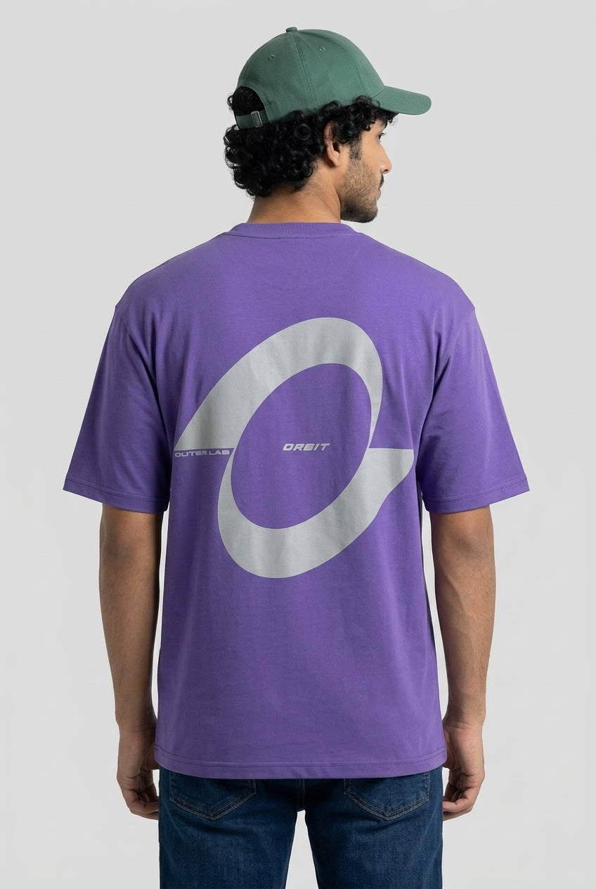 Lavender Printed T-Shirt