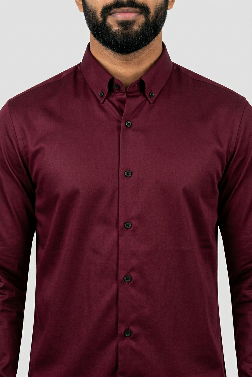 Full Sleeve Satin Shirt-thumbmail-7
