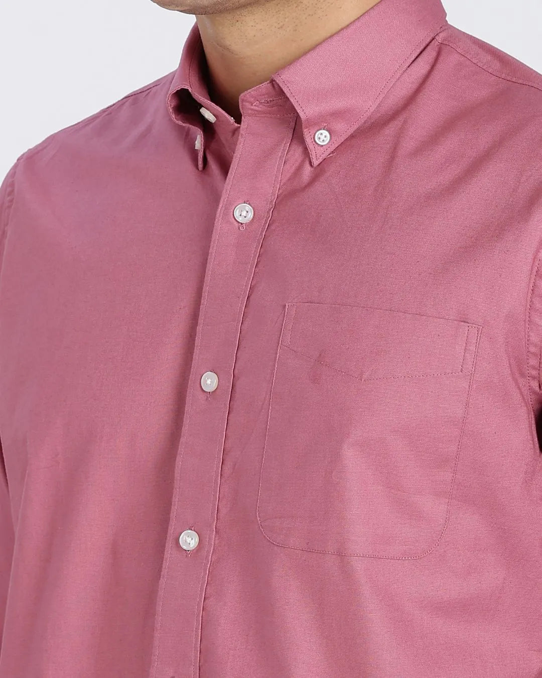 Dusty Pink Oxford Shirt-thumbmail-3