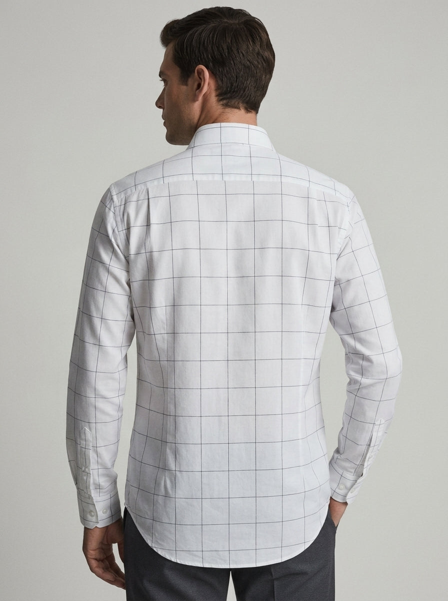 White Checks Shirt-thumbmail-2