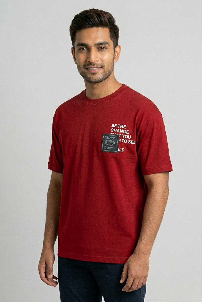 Red Printed T-Shirt-thumbmail-6