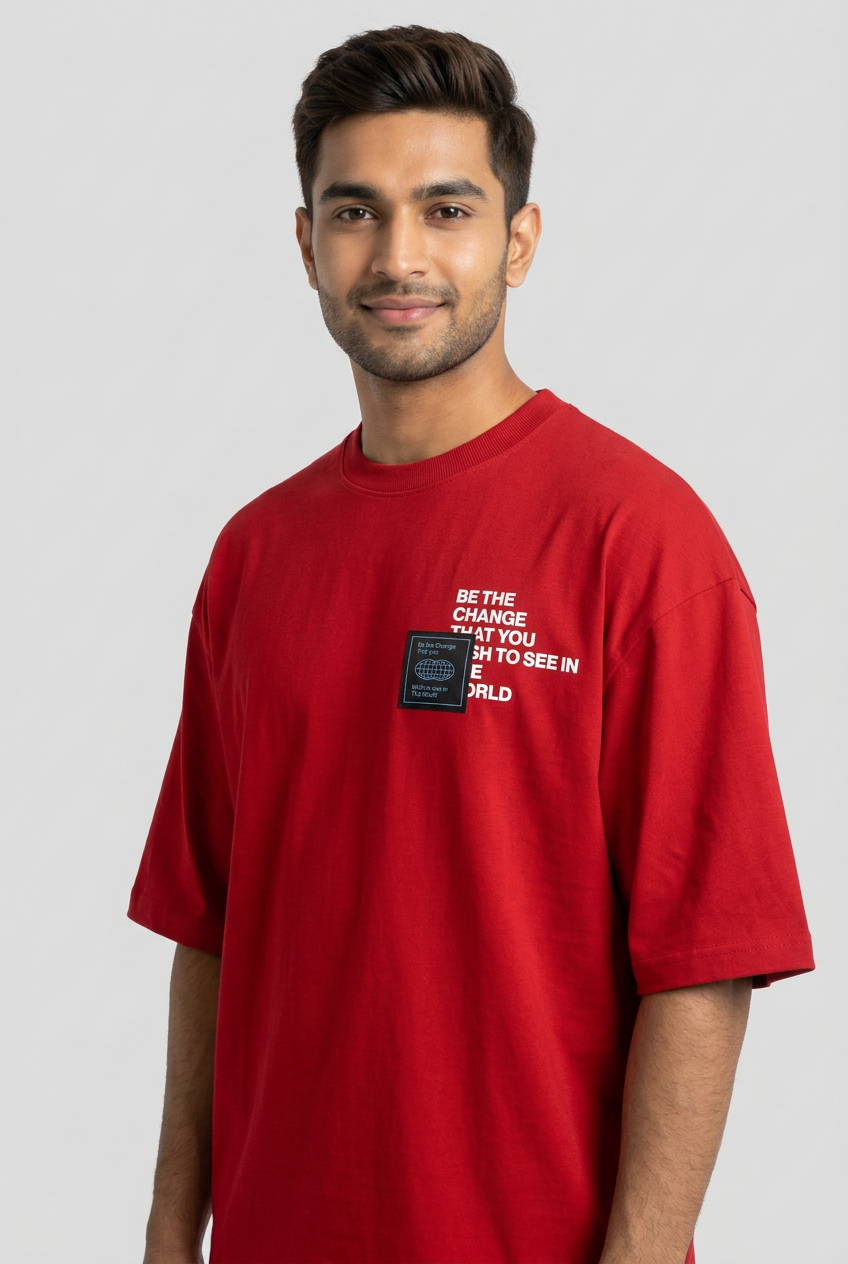 Red Printed T-Shirt-thumbmail-7
