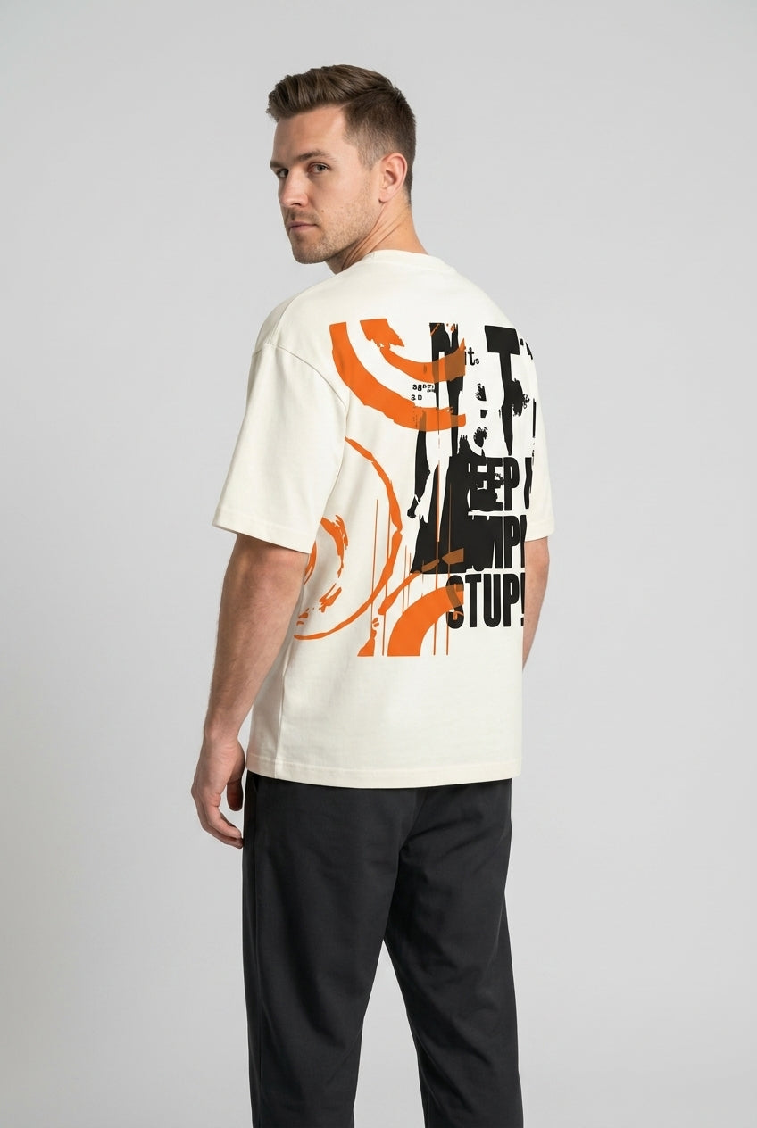 White Printed T-Shirt-thumbmail-7
