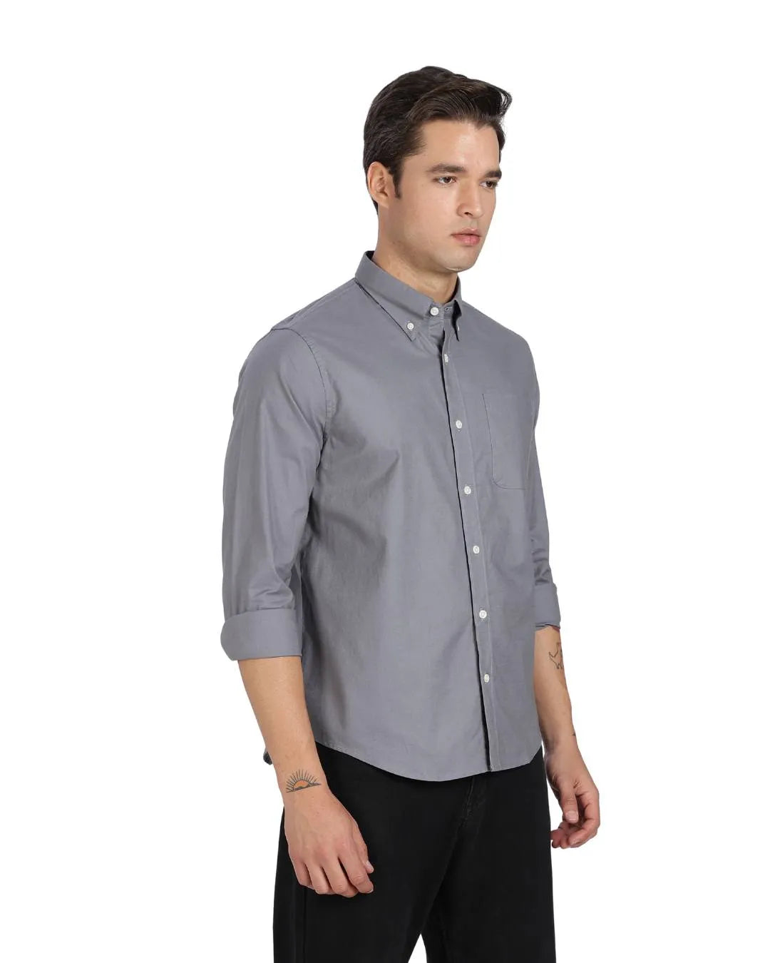 Dark Grey Oxford Shirt-thumbmail-7