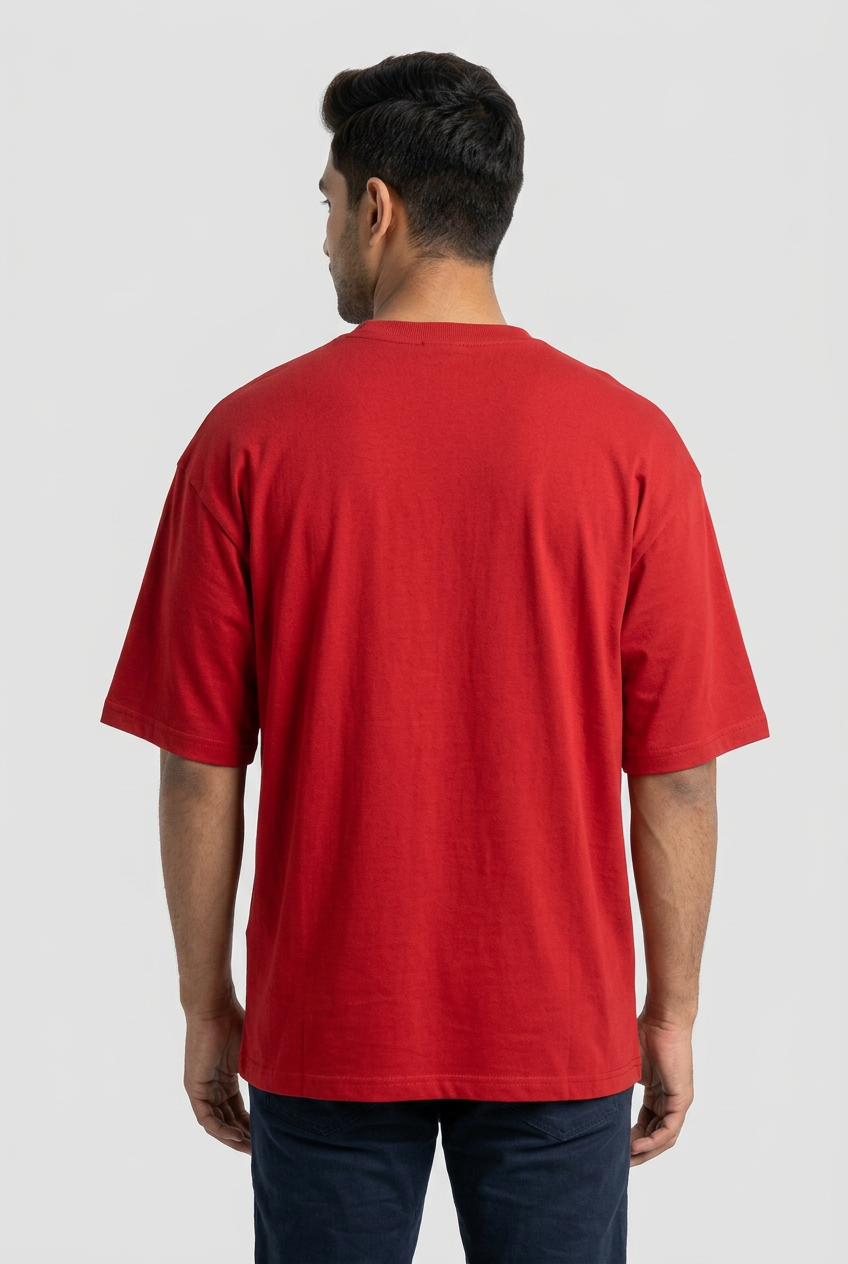 Red Printed T-Shirt-thumbmail-2