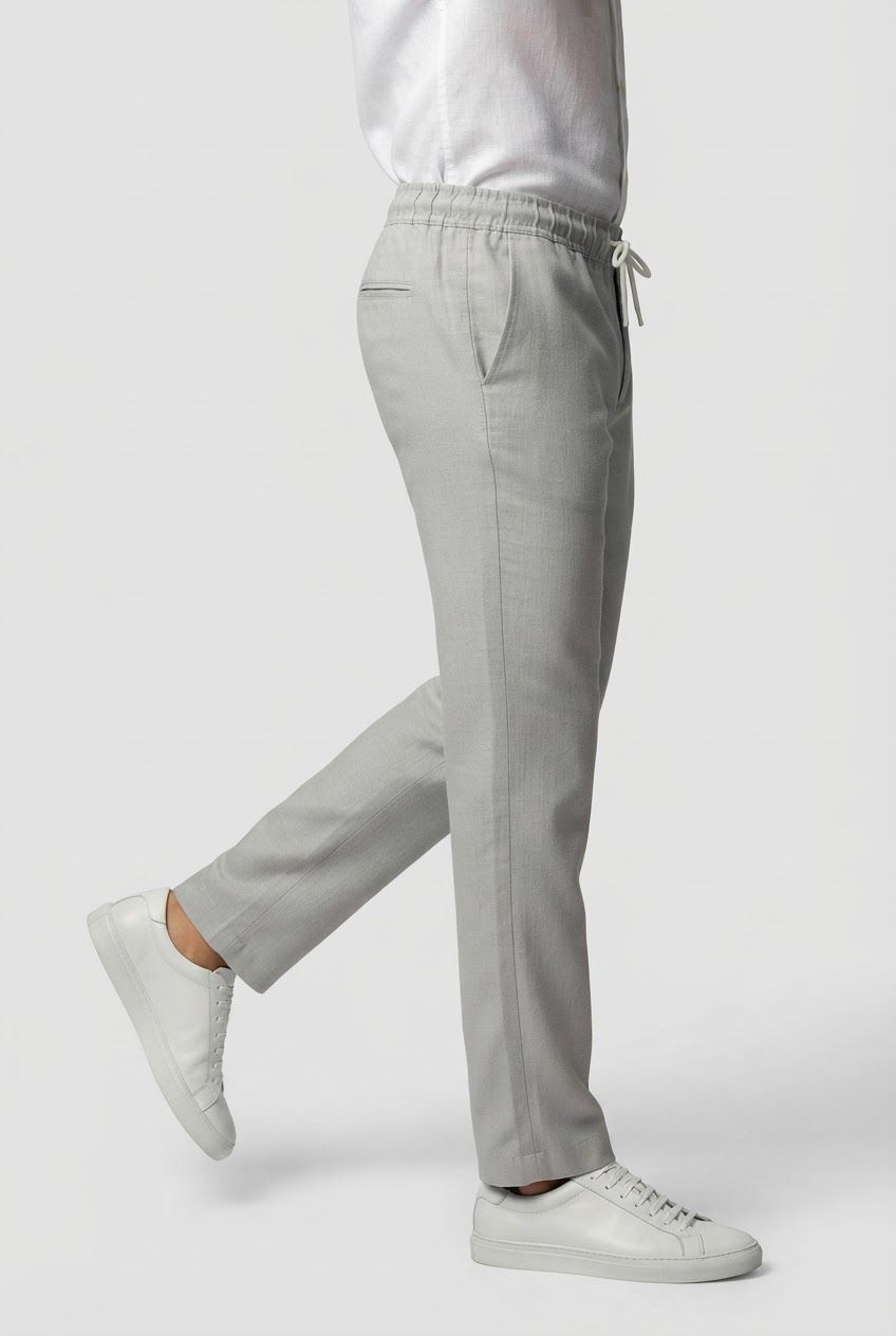 Ash Linen  Semi Fit Linen Trouser product image