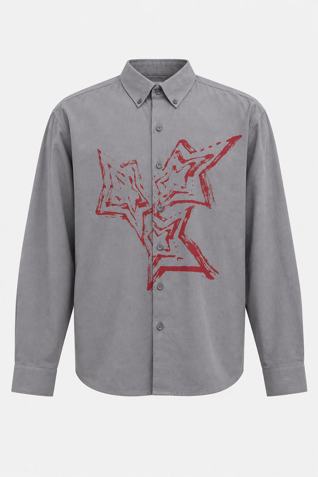 Ash Printed Cotton Drop Shoulder Full Sleeve Shirt product image