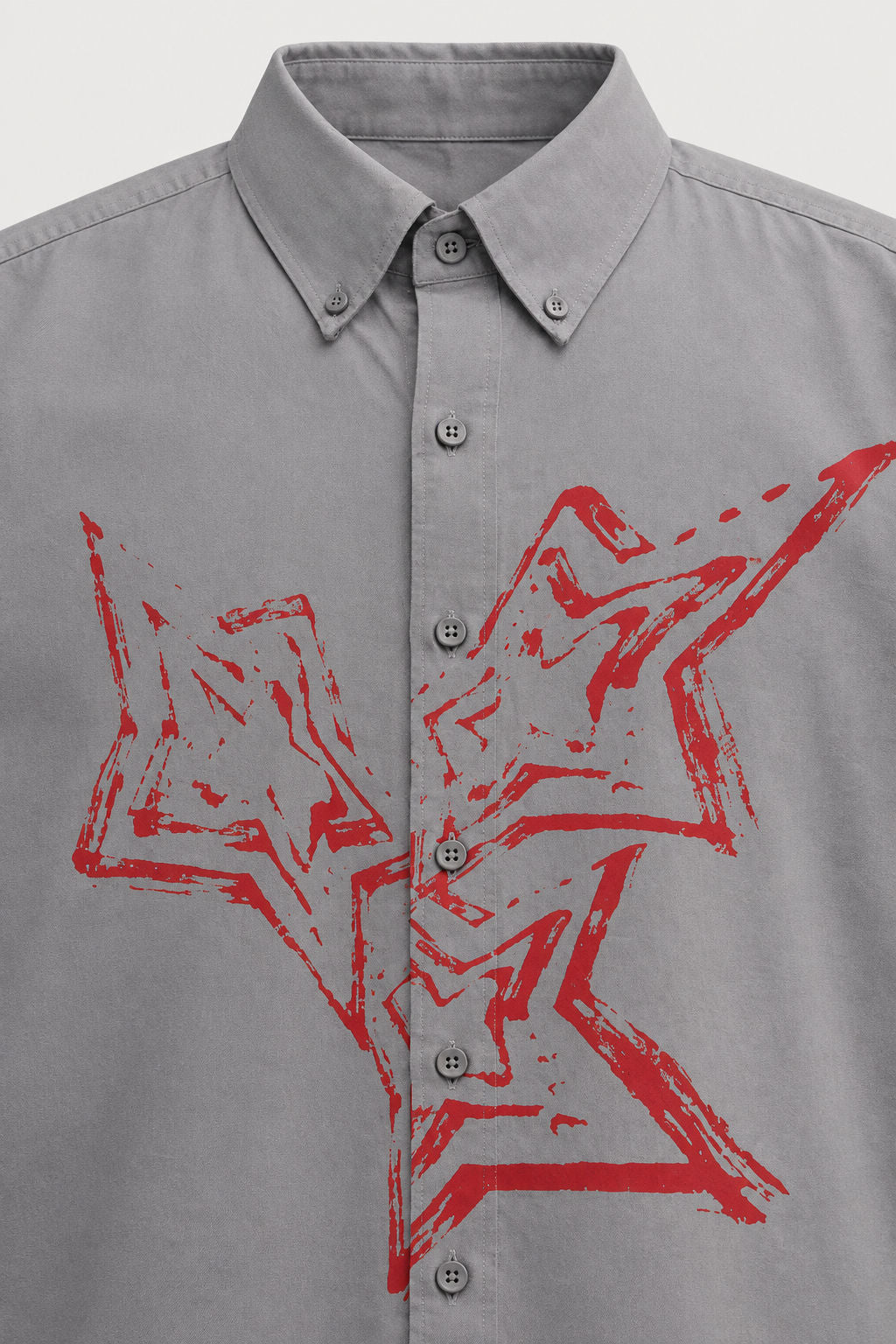 Ash Printed Cotton Drop Shoulder Full Sleeve Shirt product image