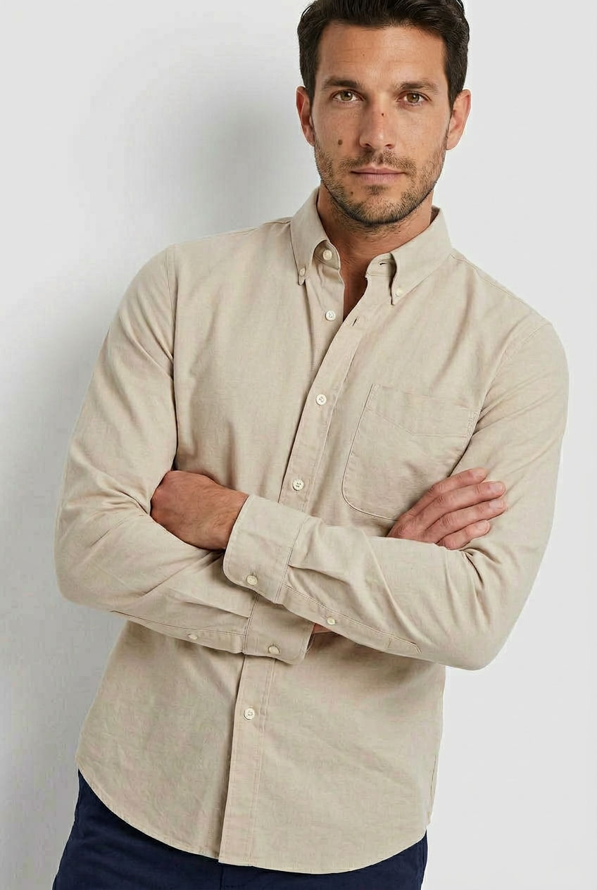 Ivory Oxford Shirt