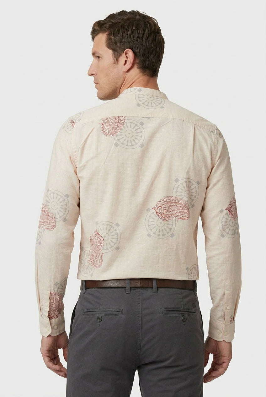 Red Printed Shirt-thumbmail-5