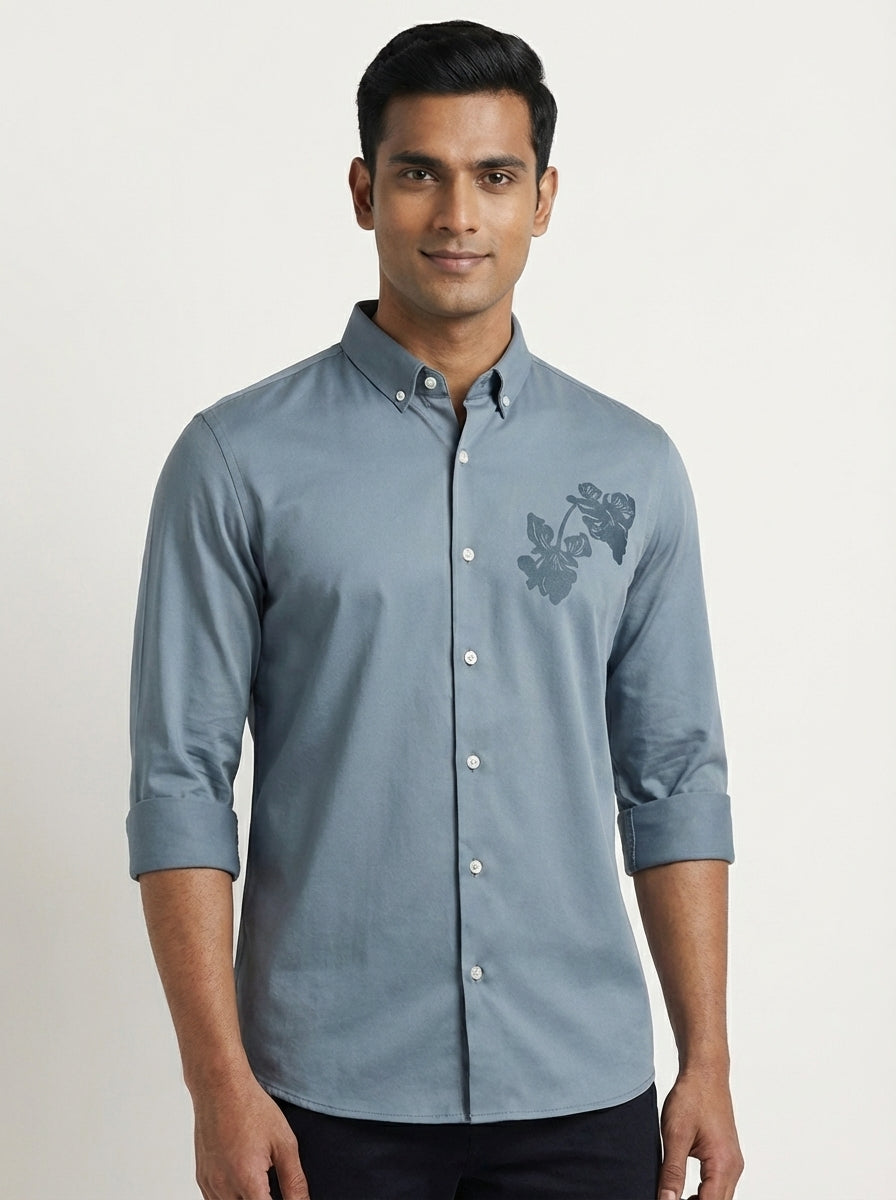 Floral Print Fancy Shirt