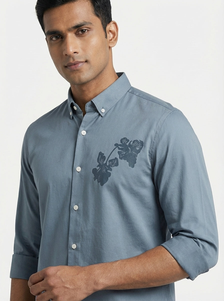 Floral Print Fancy Shirt
