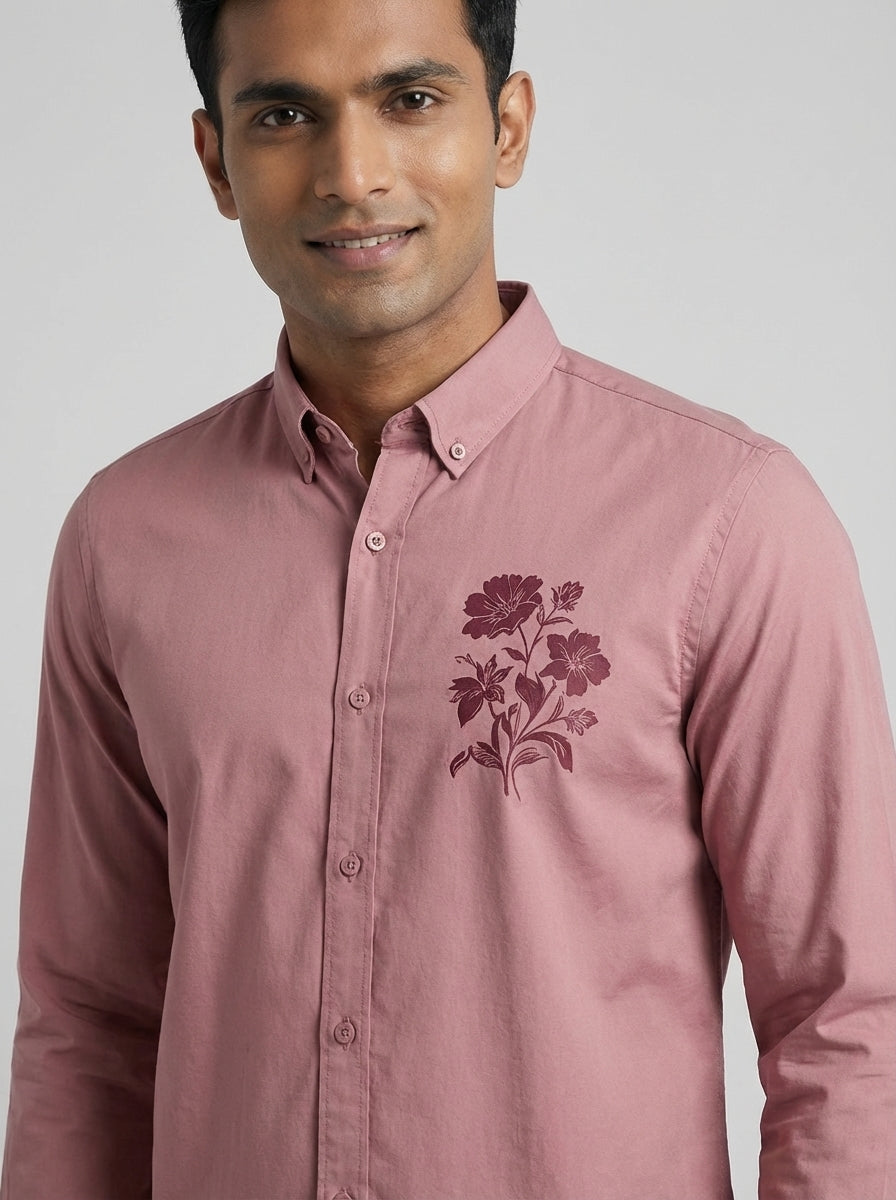Floral Print Fancy Shirt-thumbmail-5