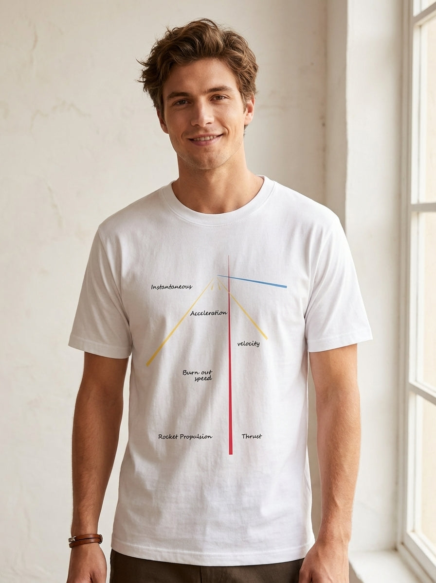 White Printed T-Shirt