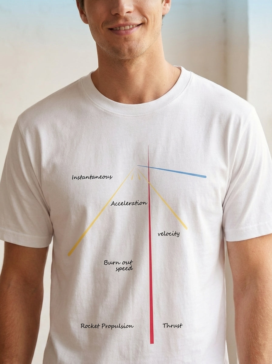 White Printed T-Shirt